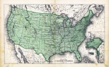 United States Map, Orange County 1877